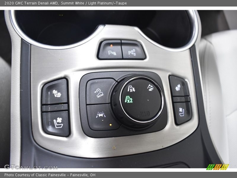 Summit White / Light Platinum/­Taupe 2020 GMC Terrain Denali AWD