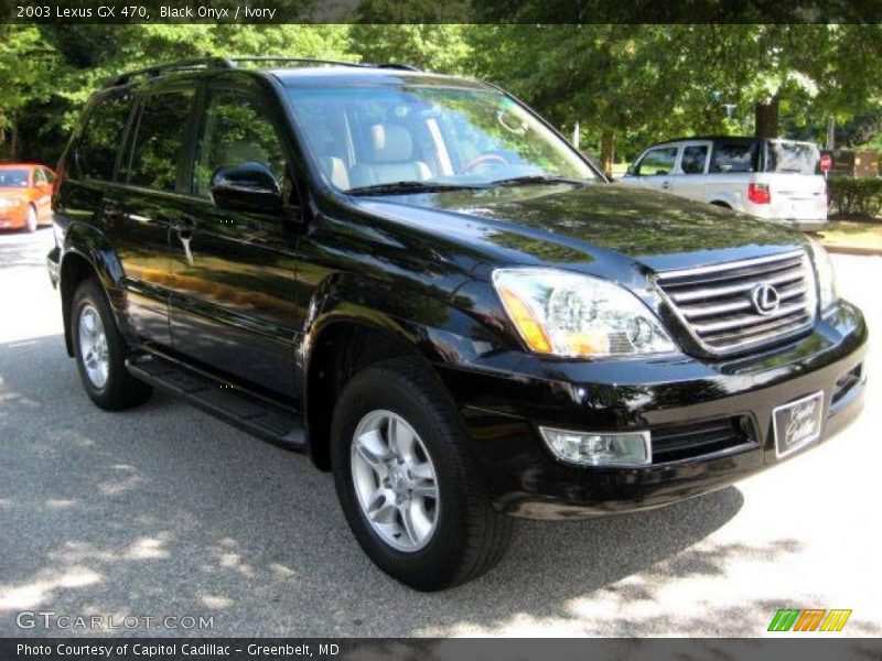 Black Onyx / Ivory 2003 Lexus GX 470
