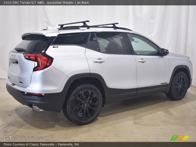 Quicksilver Metallic / Jet Black 2020 GMC Terrain SLT AWD