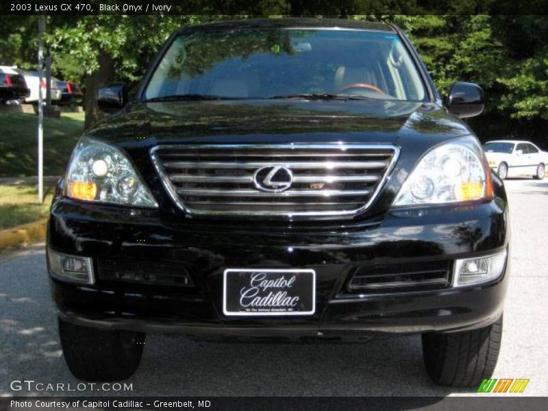 Black Onyx / Ivory 2003 Lexus GX 470