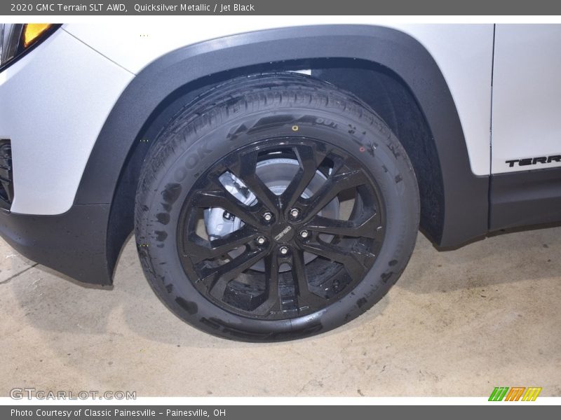 Quicksilver Metallic / Jet Black 2020 GMC Terrain SLT AWD