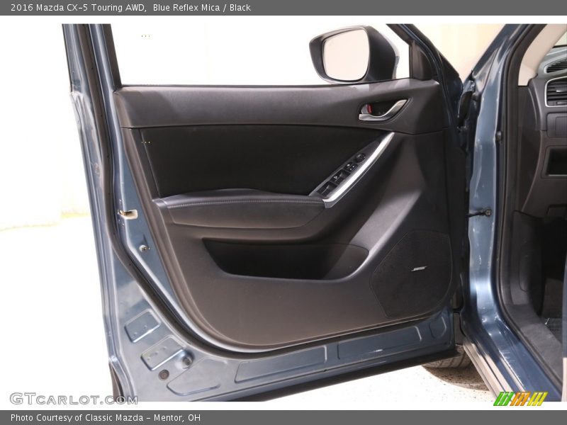 Blue Reflex Mica / Black 2016 Mazda CX-5 Touring AWD