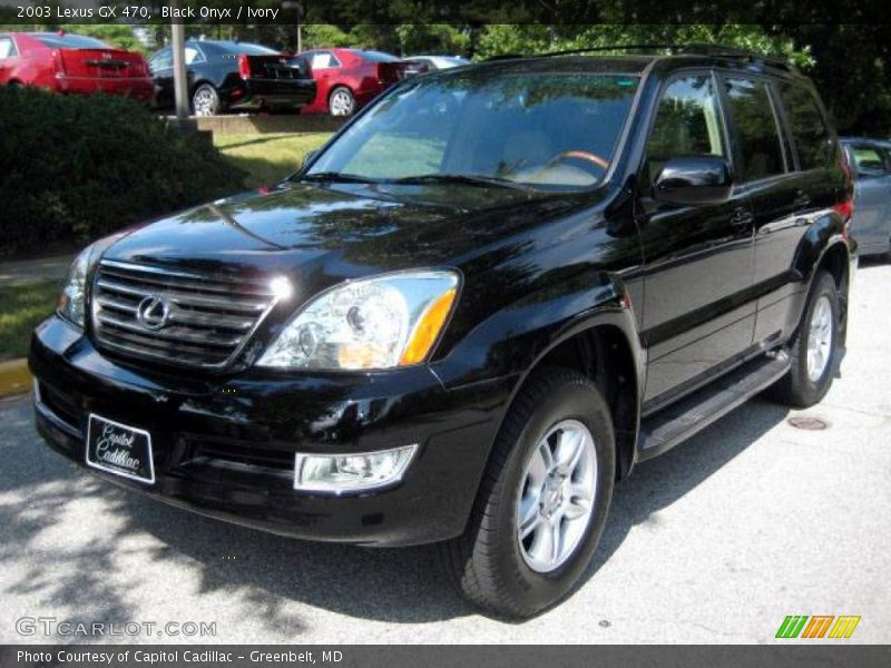 Black Onyx / Ivory 2003 Lexus GX 470
