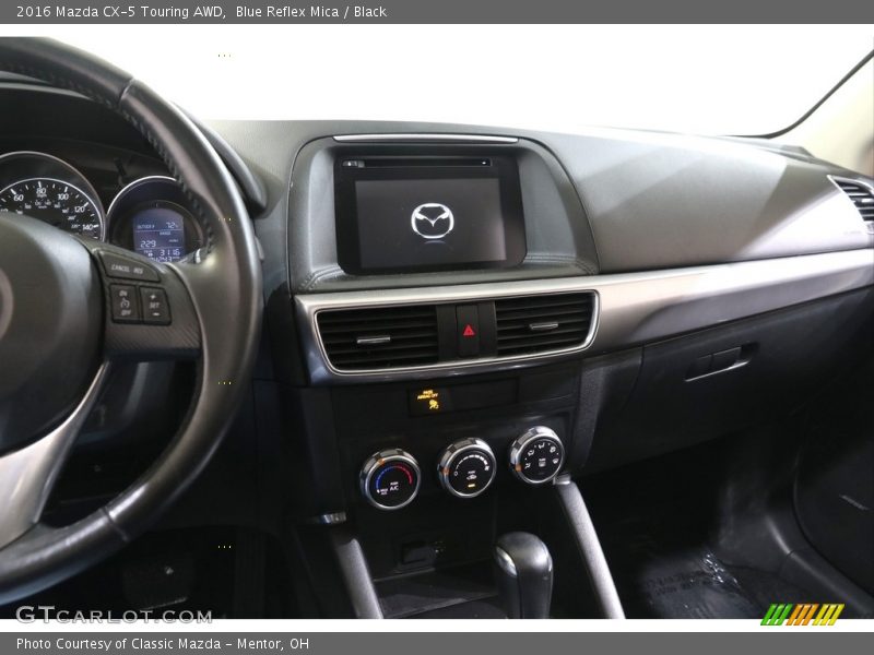 Blue Reflex Mica / Black 2016 Mazda CX-5 Touring AWD