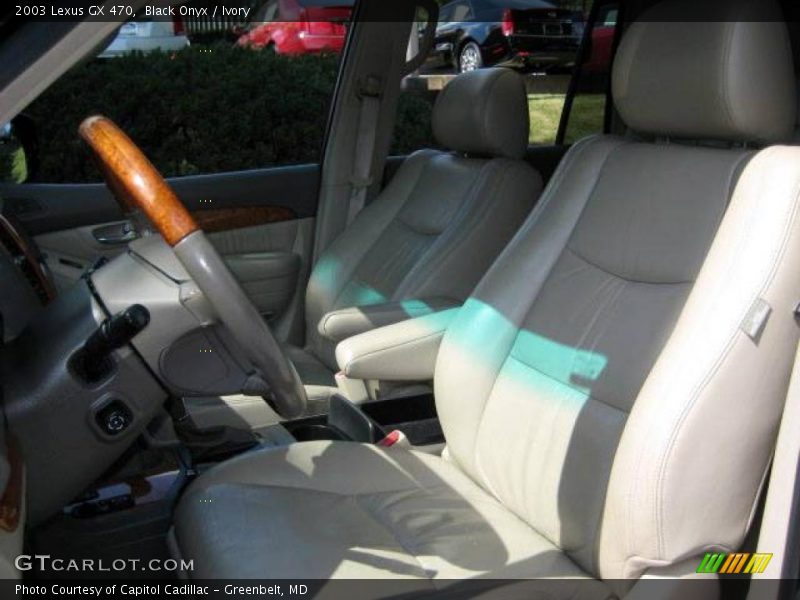 Black Onyx / Ivory 2003 Lexus GX 470