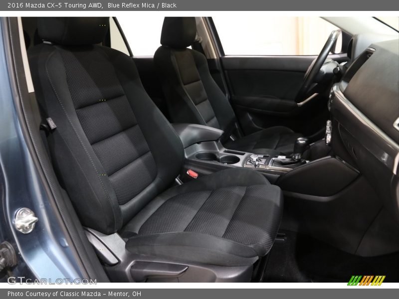 Blue Reflex Mica / Black 2016 Mazda CX-5 Touring AWD
