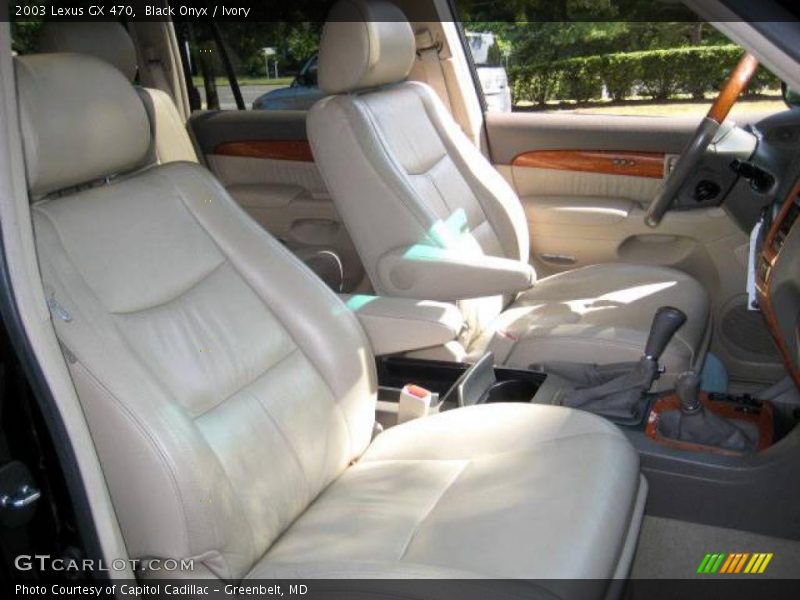 Black Onyx / Ivory 2003 Lexus GX 470