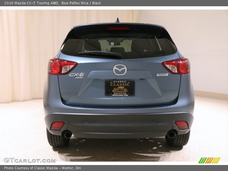 Blue Reflex Mica / Black 2016 Mazda CX-5 Touring AWD