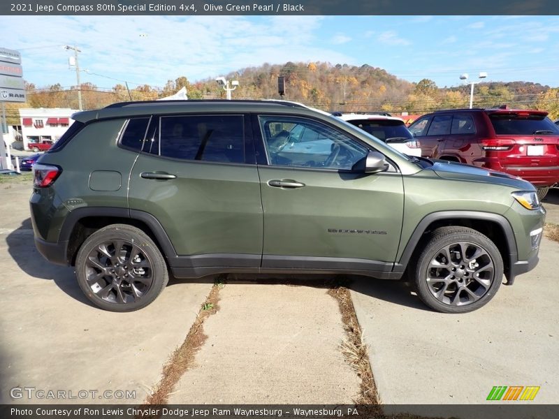  2021 Compass 80th Special Edition 4x4 Olive Green Pearl