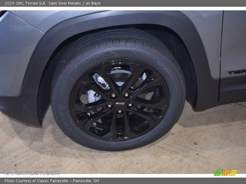 Satin Steel Metallic / Jet Black 2020 GMC Terrain SLE