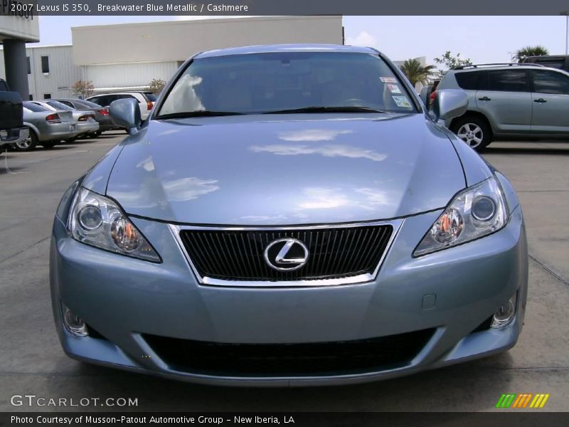 Breakwater Blue Metallic / Cashmere 2007 Lexus IS 350