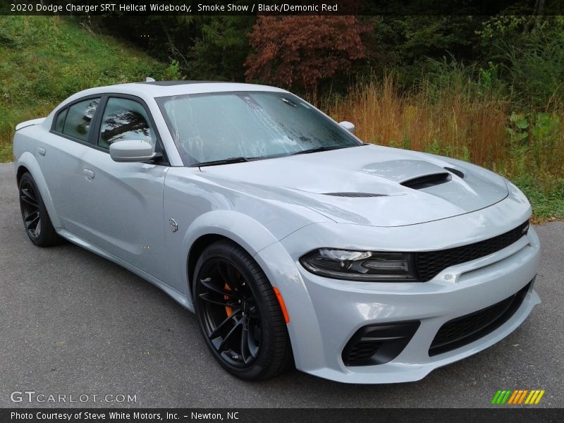 Front 3/4 View of 2020 Charger SRT Hellcat Widebody