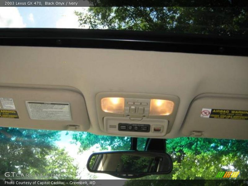 Black Onyx / Ivory 2003 Lexus GX 470