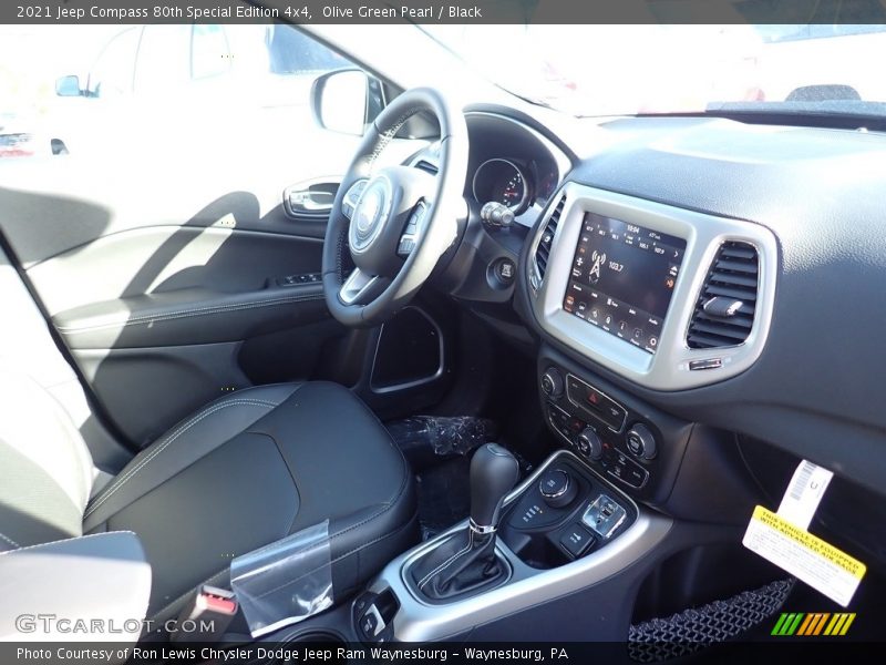 Olive Green Pearl / Black 2021 Jeep Compass 80th Special Edition 4x4
