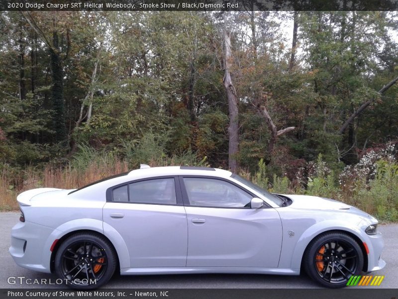 Smoke Show / Black/Demonic Red 2020 Dodge Charger SRT Hellcat Widebody