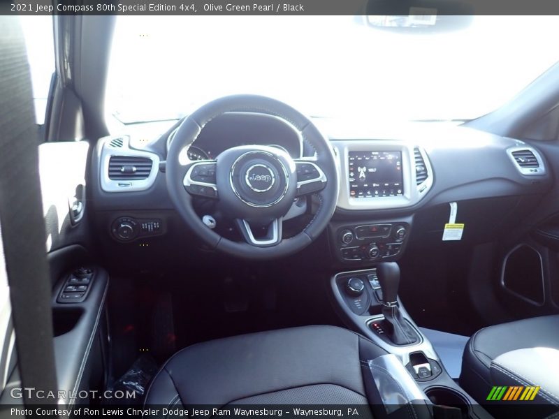 Olive Green Pearl / Black 2021 Jeep Compass 80th Special Edition 4x4
