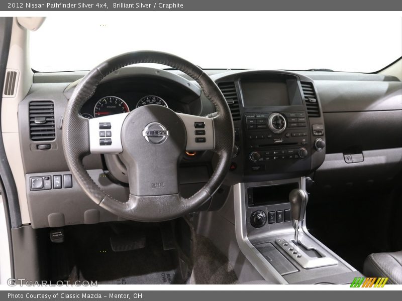 Brilliant Silver / Graphite 2012 Nissan Pathfinder Silver 4x4
