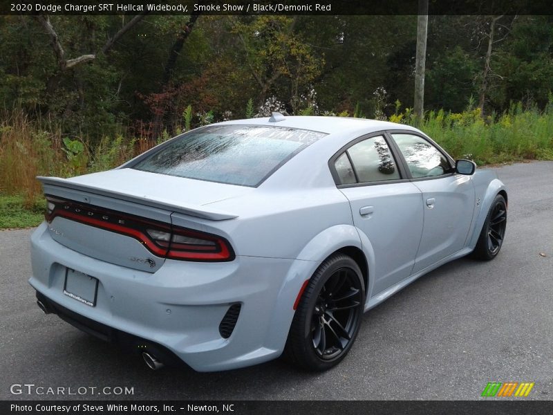 Smoke Show / Black/Demonic Red 2020 Dodge Charger SRT Hellcat Widebody
