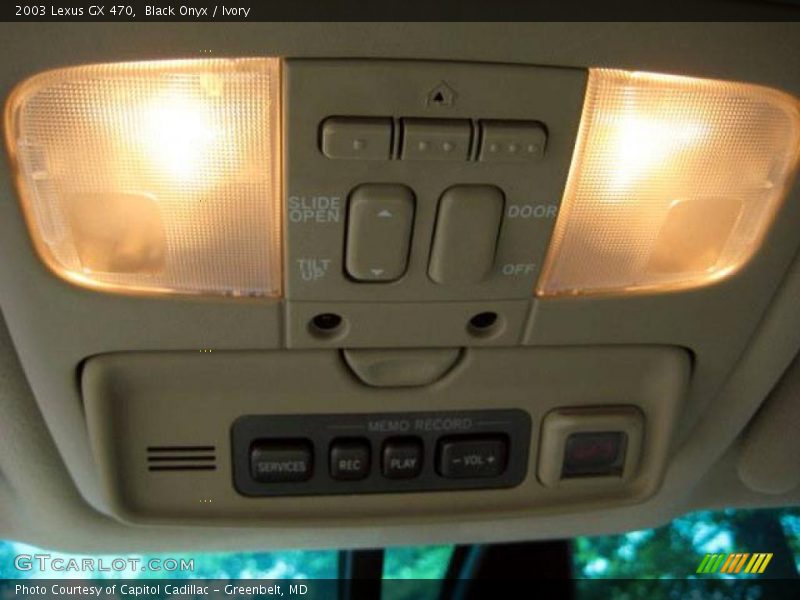 Black Onyx / Ivory 2003 Lexus GX 470