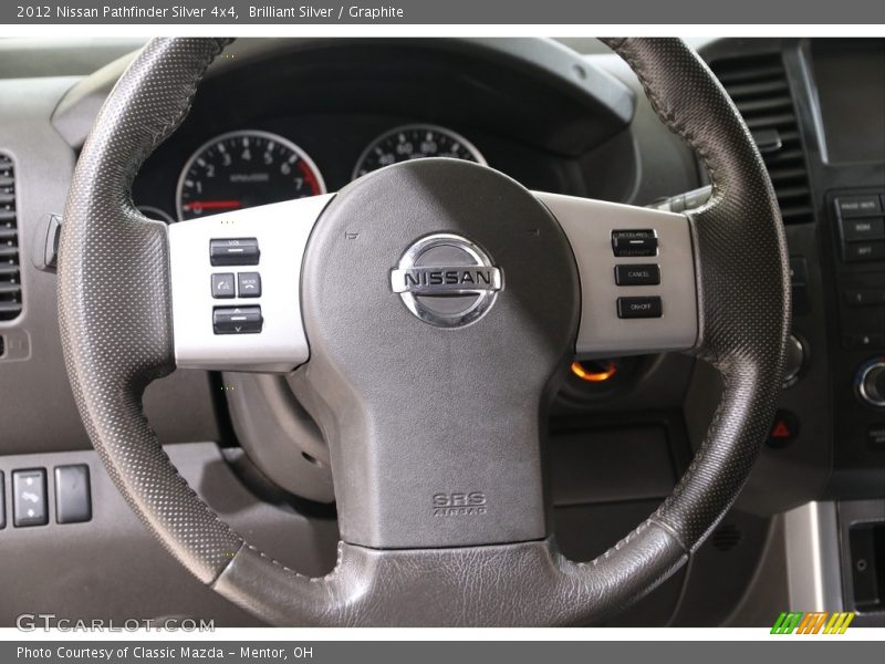 Brilliant Silver / Graphite 2012 Nissan Pathfinder Silver 4x4