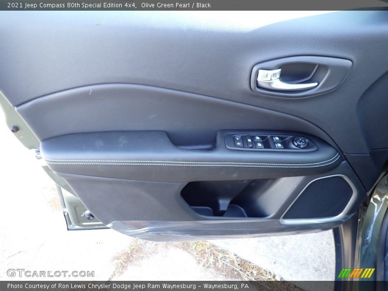 Olive Green Pearl / Black 2021 Jeep Compass 80th Special Edition 4x4