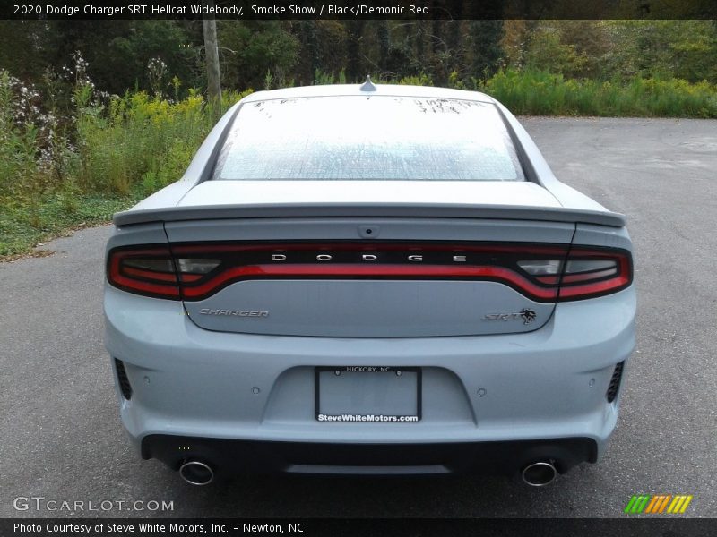 Smoke Show / Black/Demonic Red 2020 Dodge Charger SRT Hellcat Widebody