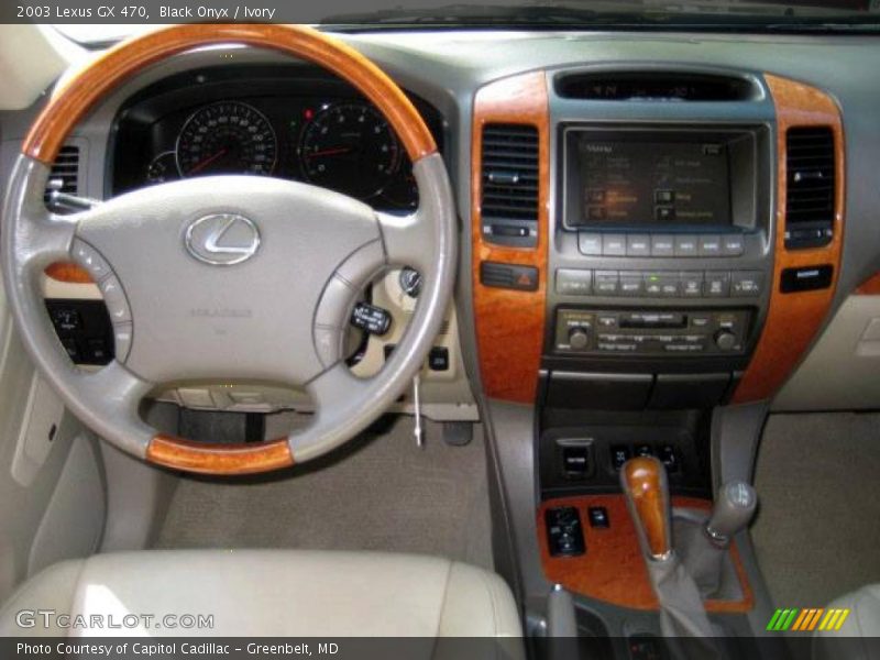 Black Onyx / Ivory 2003 Lexus GX 470