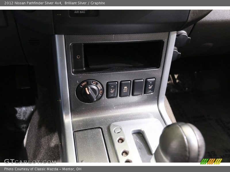 Brilliant Silver / Graphite 2012 Nissan Pathfinder Silver 4x4
