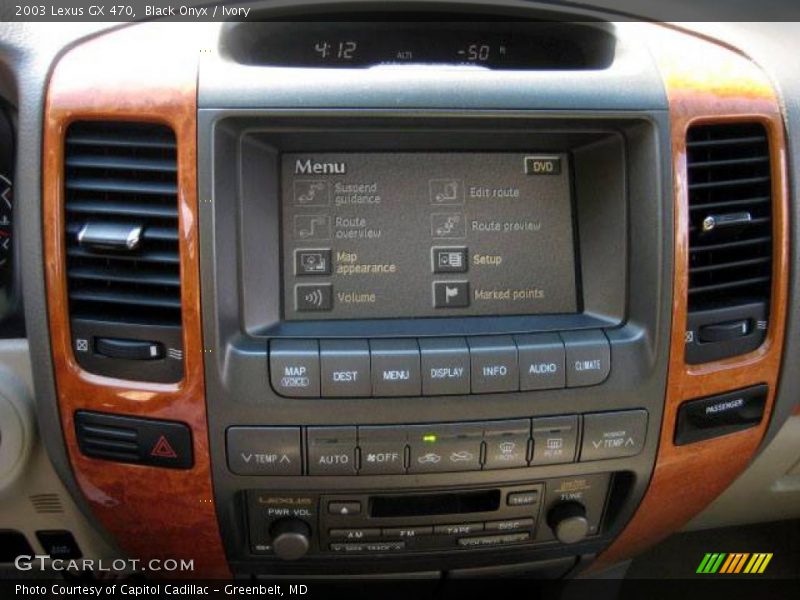 Black Onyx / Ivory 2003 Lexus GX 470