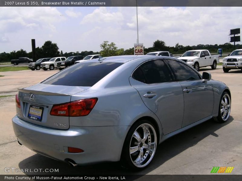 Breakwater Blue Metallic / Cashmere 2007 Lexus IS 350