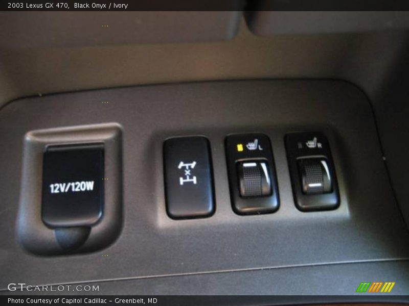 Black Onyx / Ivory 2003 Lexus GX 470