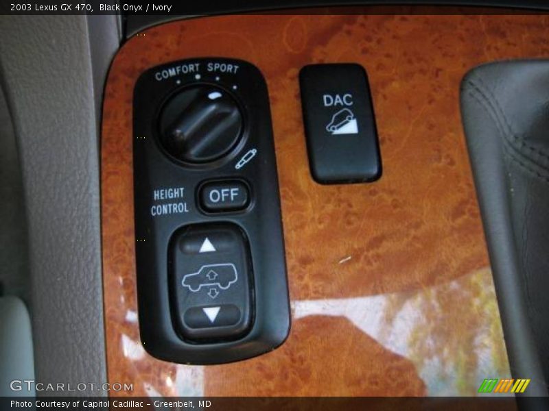Black Onyx / Ivory 2003 Lexus GX 470