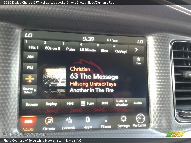 Audio System of 2020 Charger SRT Hellcat Widebody