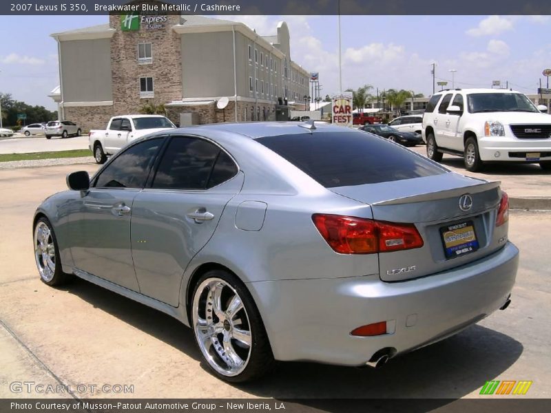 Breakwater Blue Metallic / Cashmere 2007 Lexus IS 350