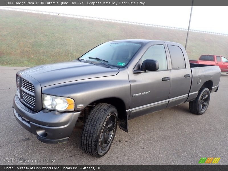 Front 3/4 View of 2004 Ram 1500 Laramie Quad Cab 4x4