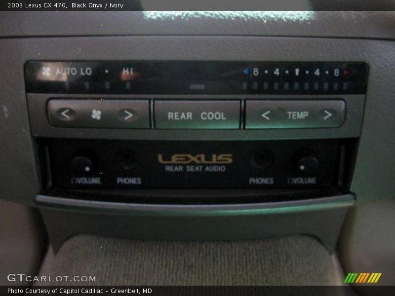 Black Onyx / Ivory 2003 Lexus GX 470