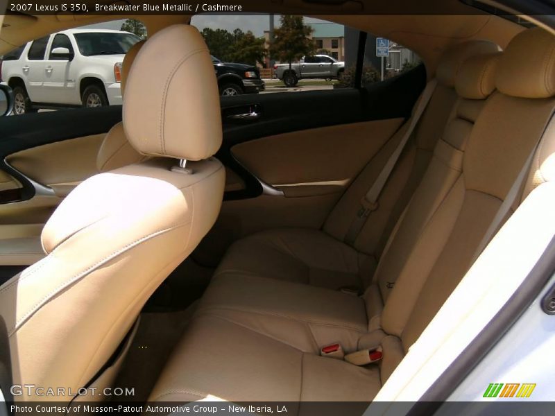 Breakwater Blue Metallic / Cashmere 2007 Lexus IS 350