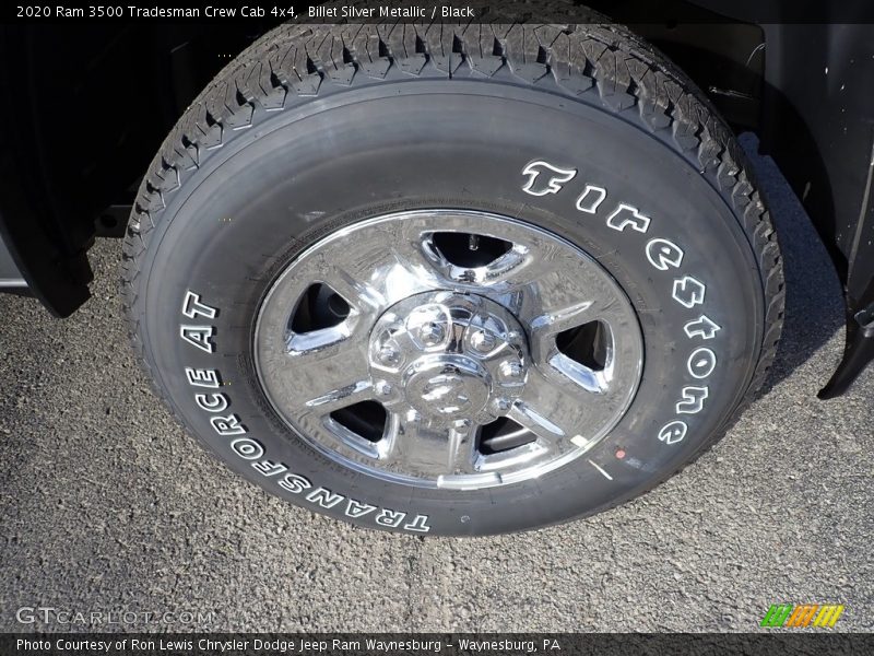 Billet Silver Metallic / Black 2020 Ram 3500 Tradesman Crew Cab 4x4