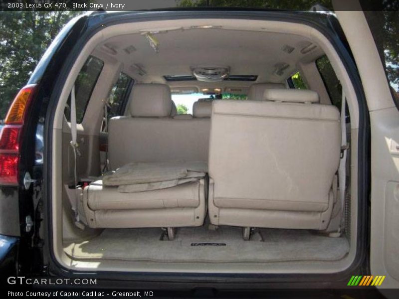 Black Onyx / Ivory 2003 Lexus GX 470
