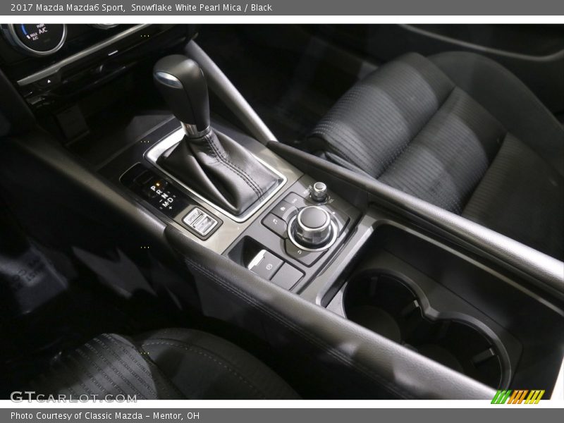 Snowflake White Pearl Mica / Black 2017 Mazda Mazda6 Sport
