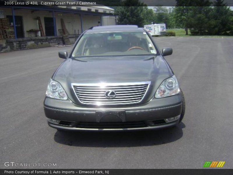 Cypress Green Pearl / Cashmere 2006 Lexus LS 430