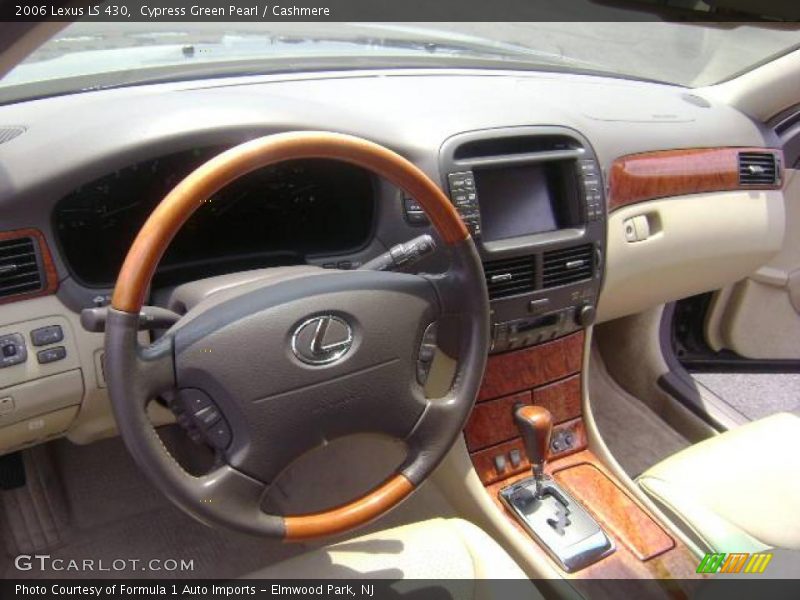 Cypress Green Pearl / Cashmere 2006 Lexus LS 430