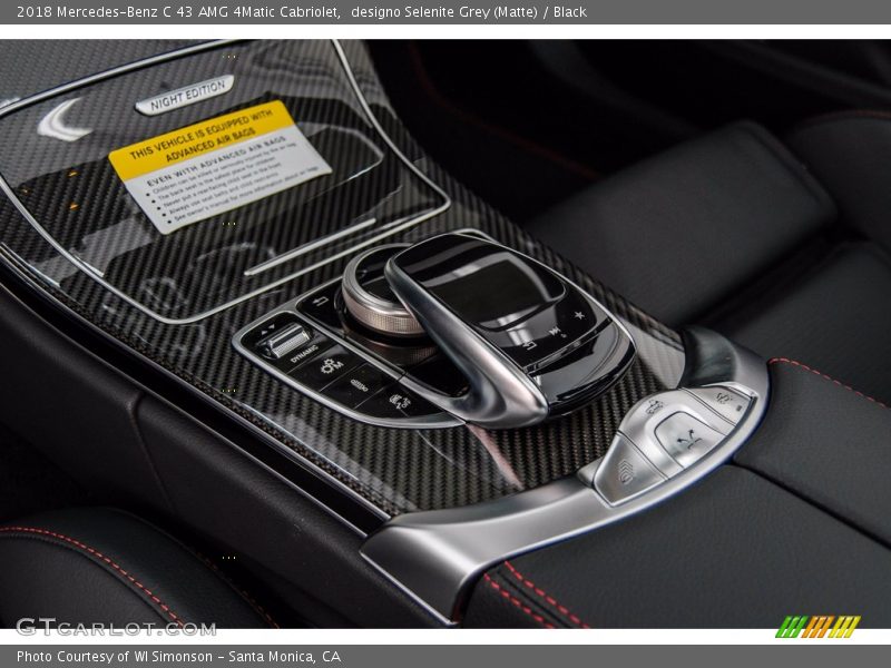 designo Selenite Grey (Matte) / Black 2018 Mercedes-Benz C 43 AMG 4Matic Cabriolet