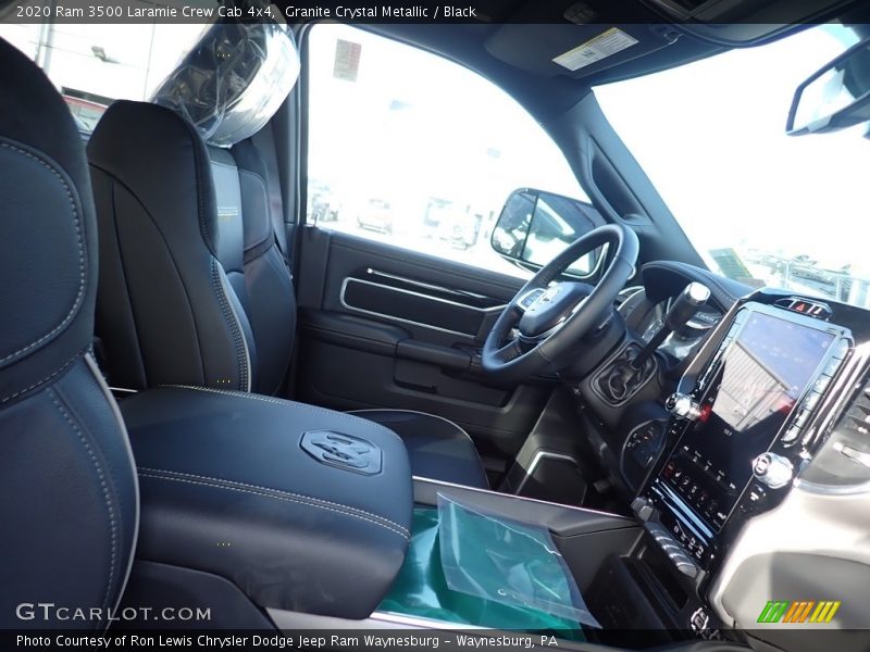 Granite Crystal Metallic / Black 2020 Ram 3500 Laramie Crew Cab 4x4