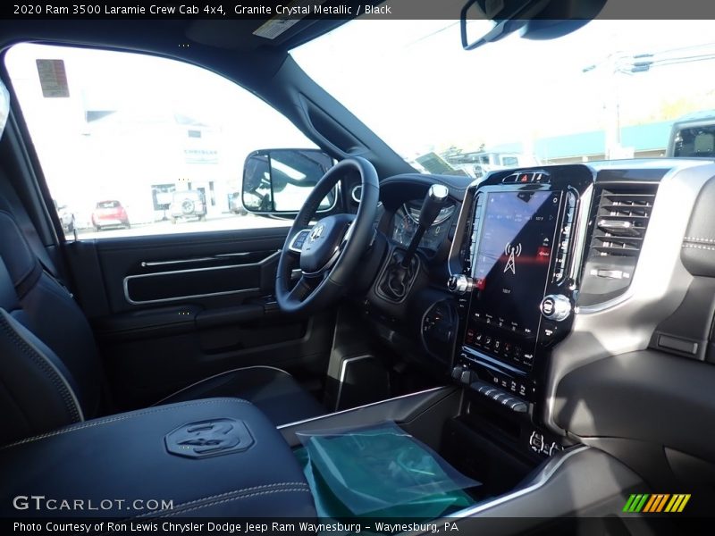 Granite Crystal Metallic / Black 2020 Ram 3500 Laramie Crew Cab 4x4