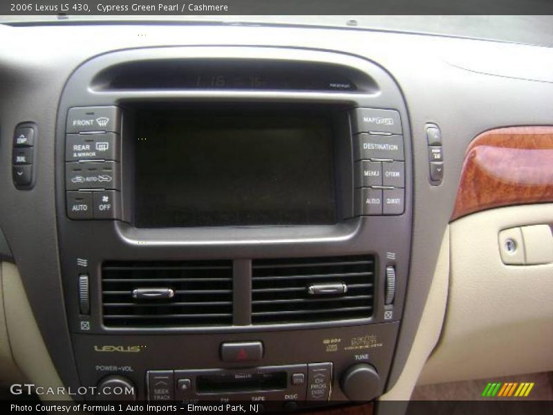 Cypress Green Pearl / Cashmere 2006 Lexus LS 430