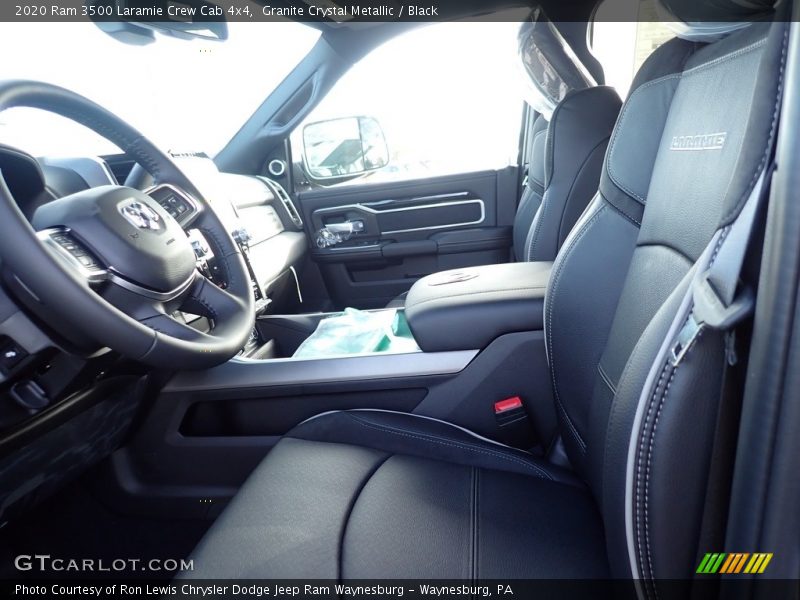 Granite Crystal Metallic / Black 2020 Ram 3500 Laramie Crew Cab 4x4