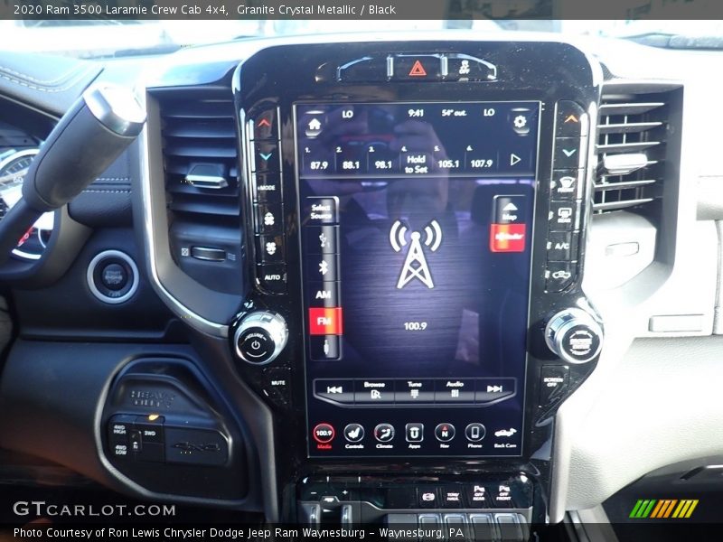 Granite Crystal Metallic / Black 2020 Ram 3500 Laramie Crew Cab 4x4