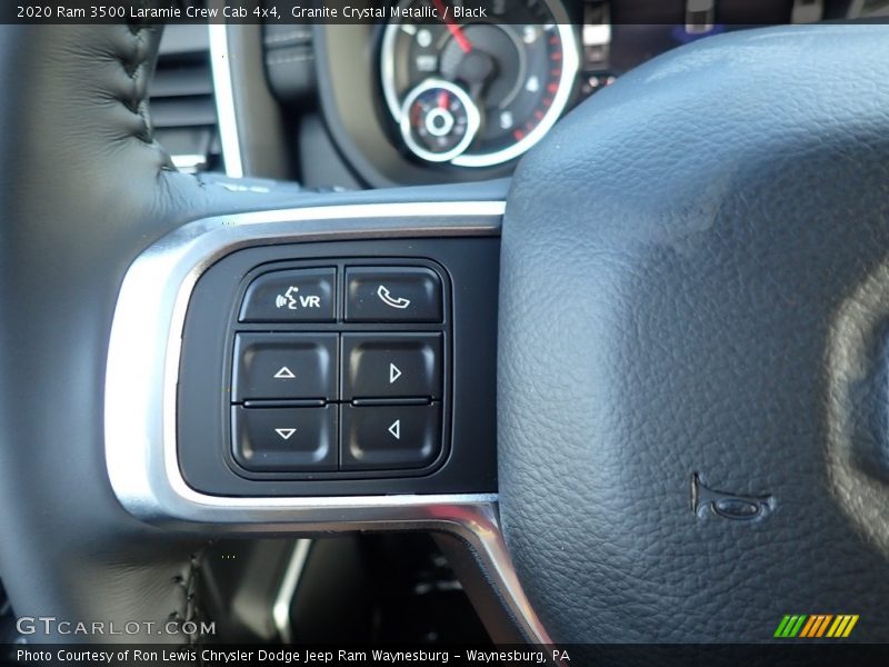 Granite Crystal Metallic / Black 2020 Ram 3500 Laramie Crew Cab 4x4