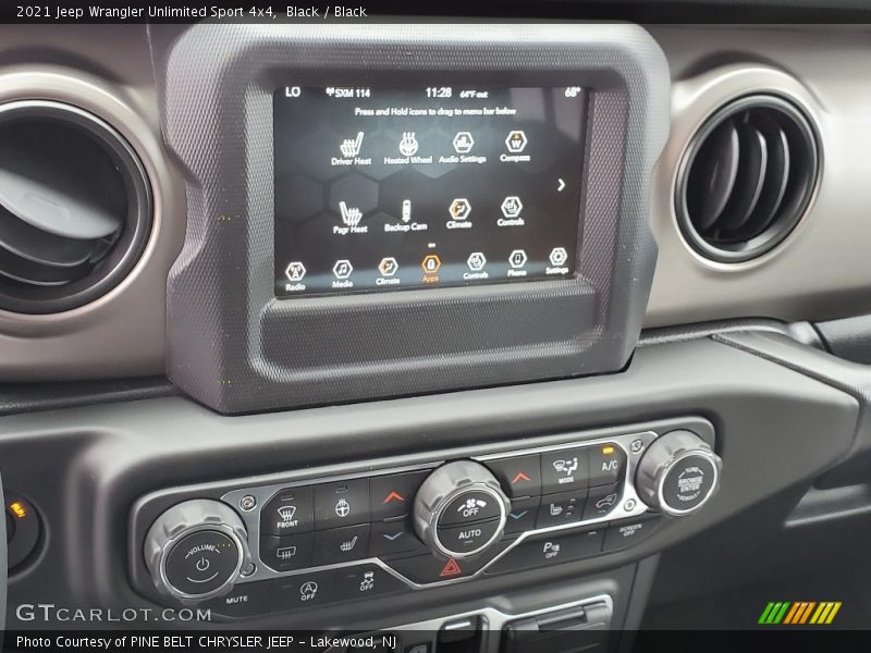 Black / Black 2021 Jeep Wrangler Unlimited Sport 4x4